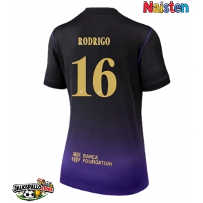 Barcelona Rodri Hernandez #16 Vieraspaita Naisten 2026-27 Lyhythihainen